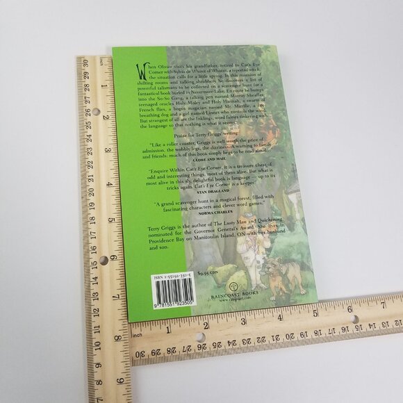 Cat's Eye Corner by Terry Griggs (2000 Trade Paperback) Cat's Eye Corner book 1 - Picture 13 of 13